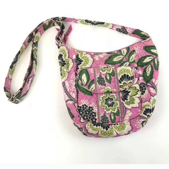 Vera Bradley Priscilla Pink Crossbody Messenger